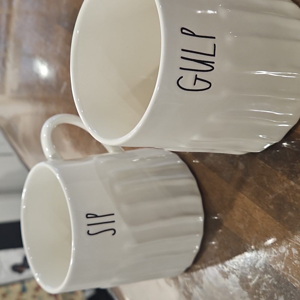 RAE DUNN Sip & Gulp Mugs - Picture 2 of 3
